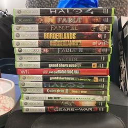 Xbox 360 , Nintendo Wii Games 