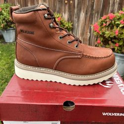 WOLVERINE STEEL TOE BOOTS SIZE 9.5 10 10.5 11 And 12