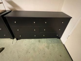 Black dresser