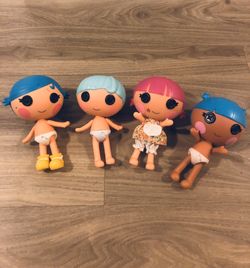 Lalaloopsy dolls set of 4 toys