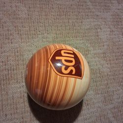 ORIGINAL/UNIQUE (haven't drilled finger holes) UPS BOWLING BALL
