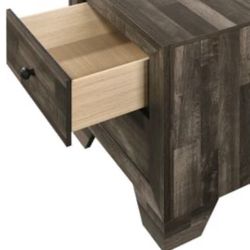 New! Quality Rustic Nightstand / Side Table 