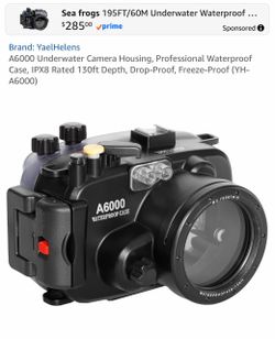 Underwater case for the Sony A6000