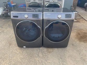 Samsung Washer And Dryer Jumbo Units 30”
