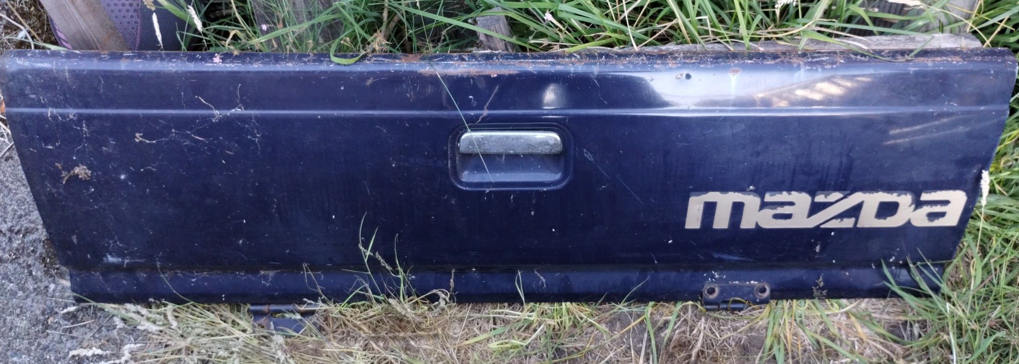 Mazda B series tailgate, '86-'93, blue, B2000/2200/2600i