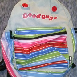 Backpack Reversible Chucky Child's Play Good Condition 