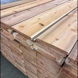 Cedar for patio ceilings , or siding starting at $16 