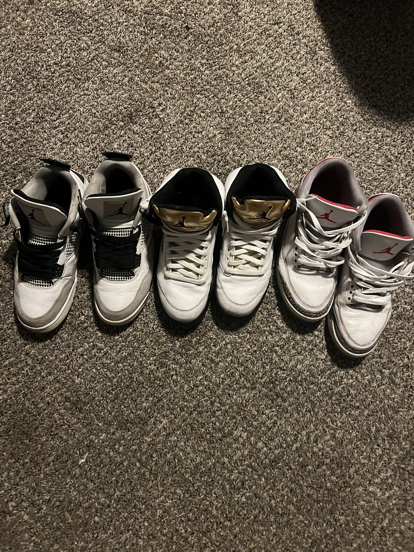 Jordan 3,4,5