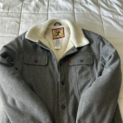 CINCH MEN'S WOOL SHERPA LINED CONCEALED CARRY JACKET