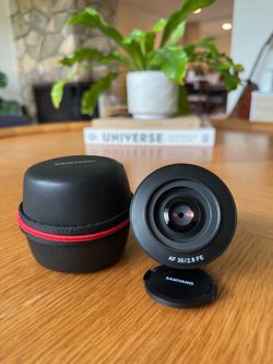 Samyang 35mm f/2.8 Sony E-mount lens