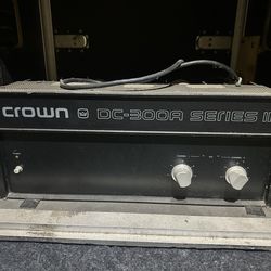 Crown Amp - (Amcron) DC-3O0A SERIES II Dual Channel Power Amplifiers