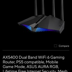 ASUS RT-AX82U Gaming RGB Routers (Mesh Network)