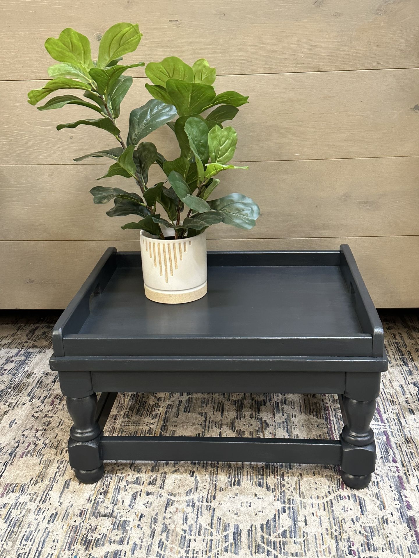 Small Ethan Allen Wood Table