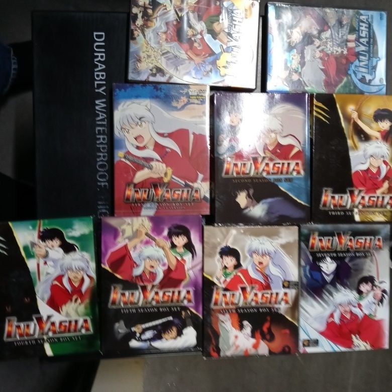 Inuyasha DVD temporadas 1, 2, 3 e 4 em segunda mão durante 20 EUR em Madrid  na WALLAPOP