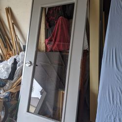 Exterior Door Real Solid Wood 83x36 Inch Very Sturdy Can Cut To Your Size 
