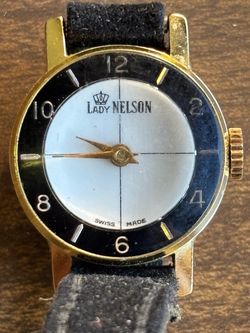 Lady Nelson Swiss Made Vintage Windup Mechanical Watch