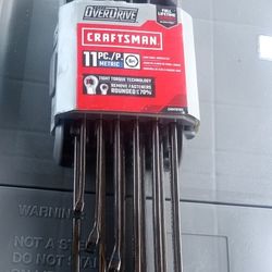 Craftsman Long Panel Wrench Set Metric