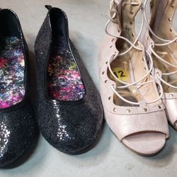 2 Pairs Of Shoes For Kids