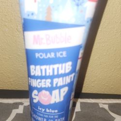 Mr. Bubble Polar Ice Bathtub Finger Paint Soap