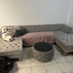Couch & Ottoman 