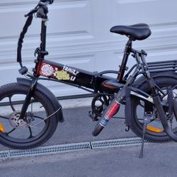 E-Bike With Surf Racks 