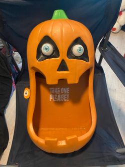 Halloween candy bowl