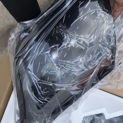 Cadillac SRX Black Smoke Projector Headlights LED DRL Sequential