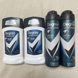 DEGREE Deodorant Stick & Spray Set
