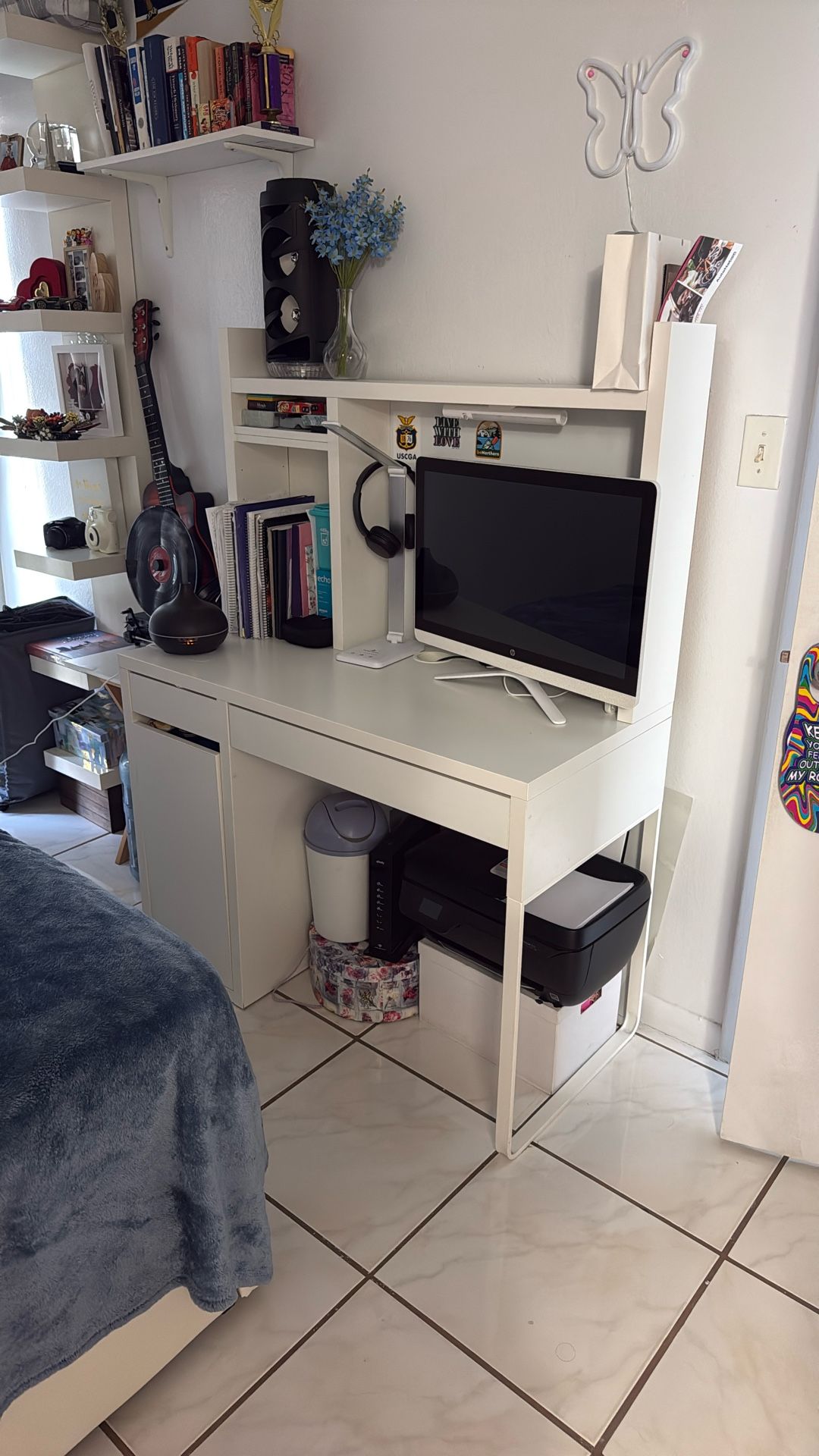 IKEA Room Desk And Storage