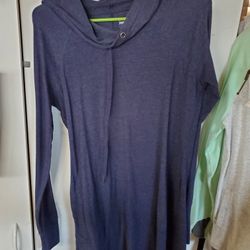 Ladies Blue Top, Size Med