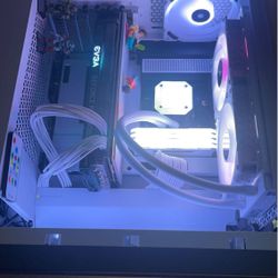 All White Gaming PC