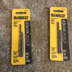 DeWalt tap and die set
