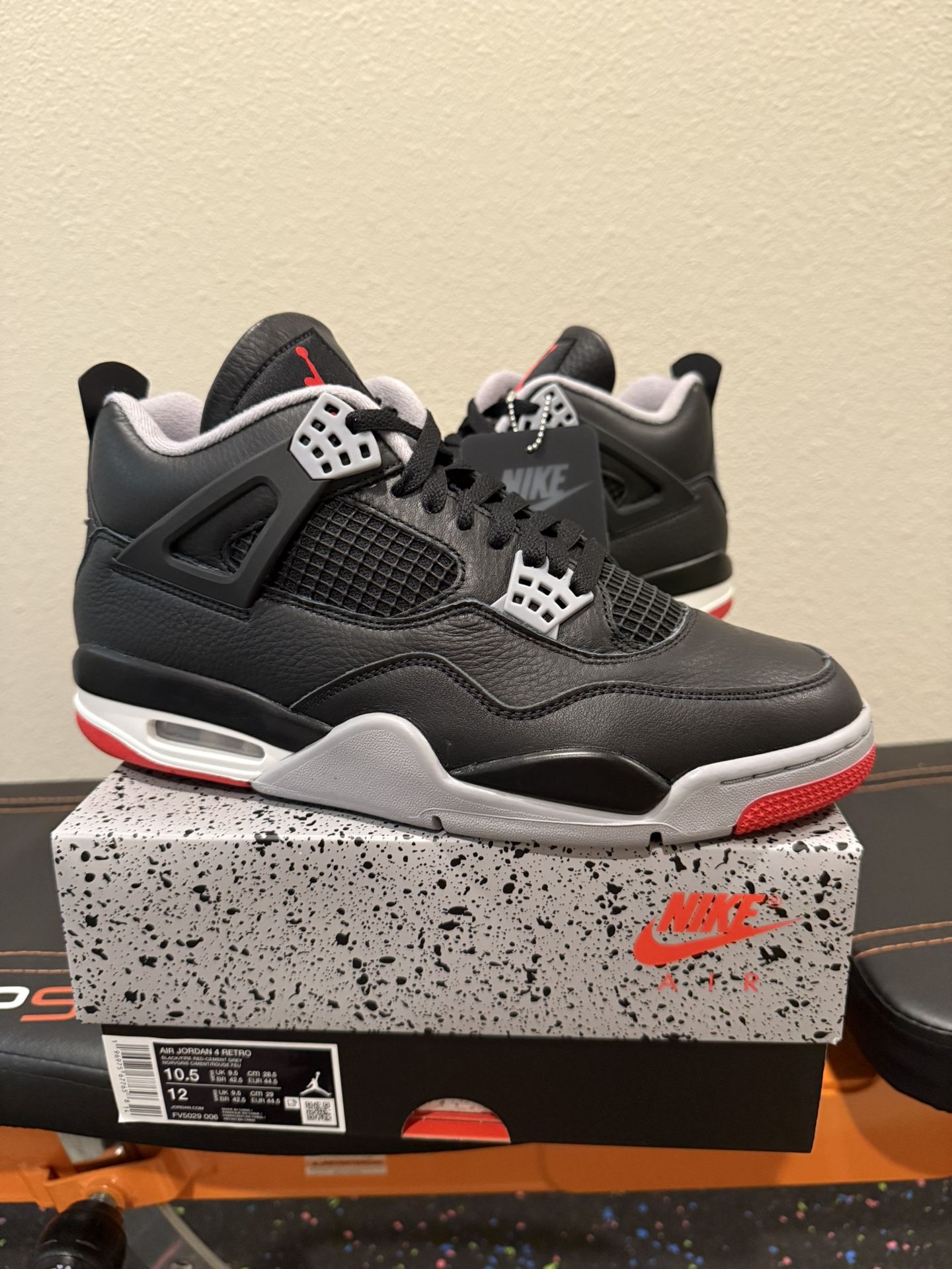 DS Air Jordan 4 Bred Reimagined - Sz10.5