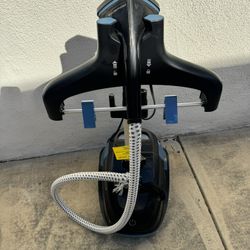 Like New ROWENTA MASTER 360 GARMENT STEAMER IS6520 WITH ROTATING HANGER