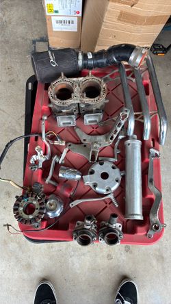 Random banshe and 250r parts