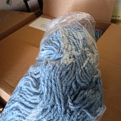 Mop Heads Rubbermaid Blue
