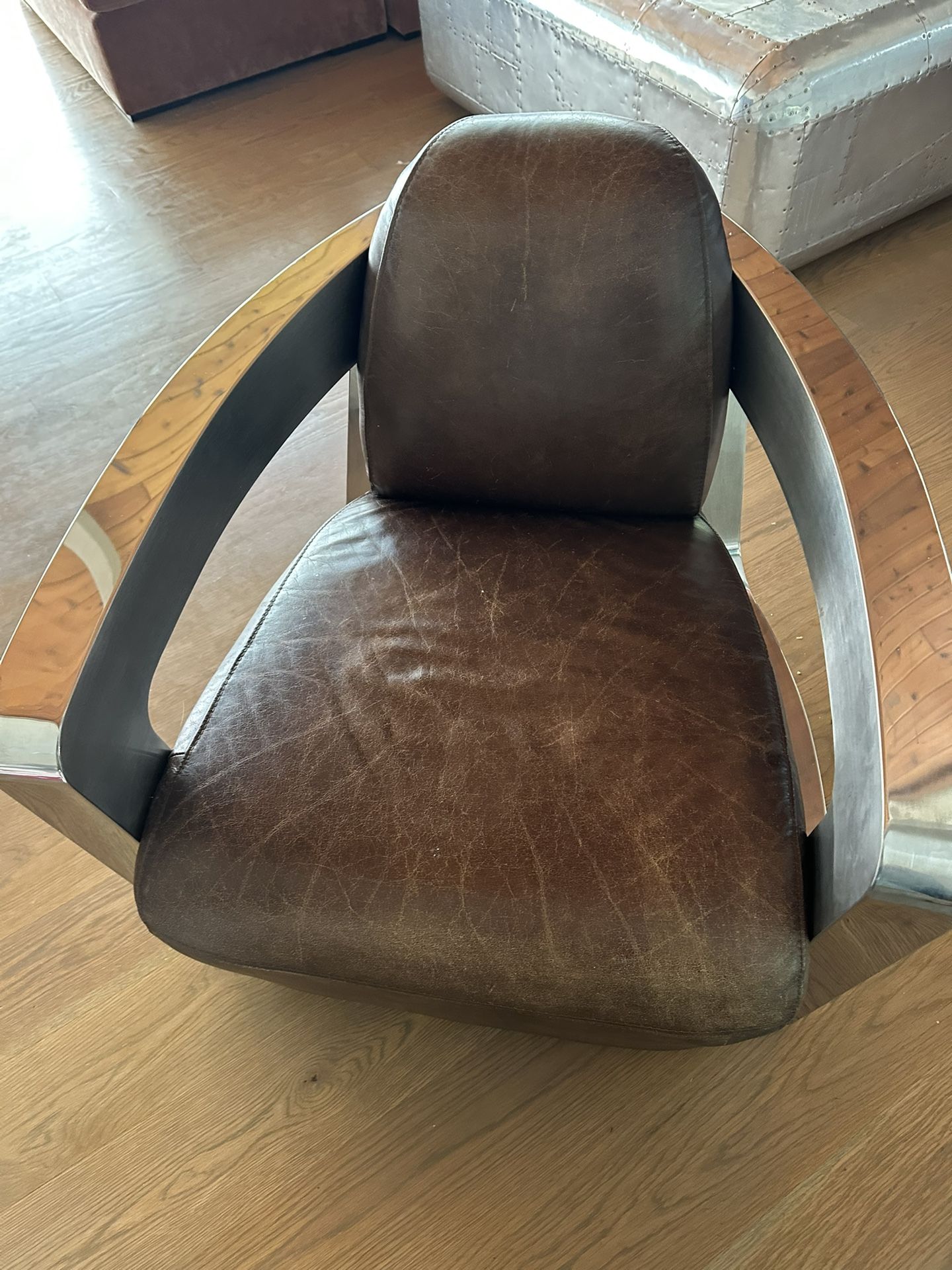RH Atlantic Coupe Chair 