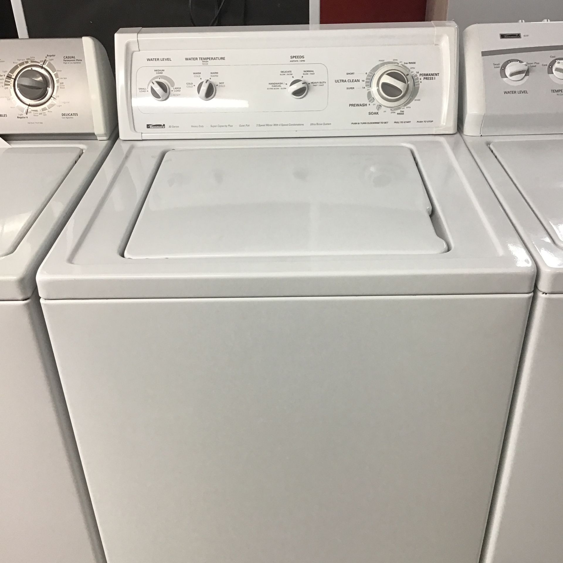 Kenmore Washer. 1 year Warranty