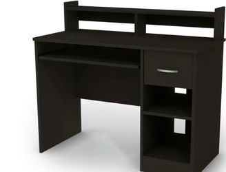 ❤️‍🔥 #C South Shore Axess, Contemporary Desk, Medium Desk Black