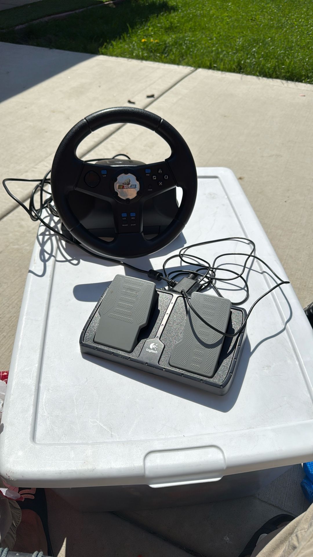 Logitech Wheel And Pedals