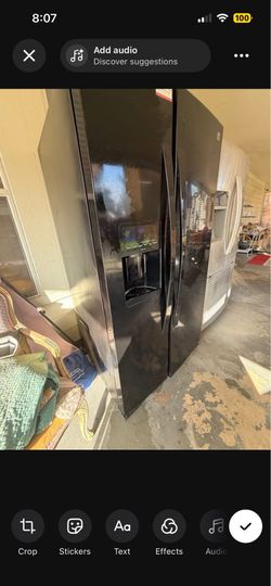 Working refrigerator $150