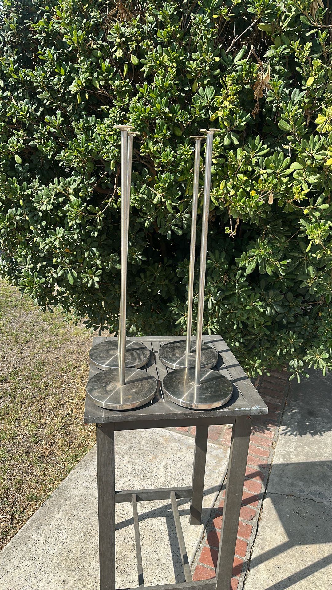 Speaker Stand 4 Pcs Height 33 Inches