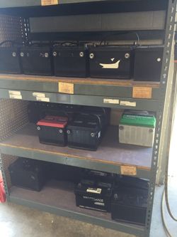 Car batteries