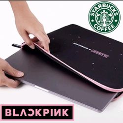 ☆IMPORTED☆ OFFICIAL Merchandise STARBUCKS BLACKPINK Laptop Case Sleeve Bag LISA JENNIE JISOO ROSE (Cup Mug Stanley Tumbler)