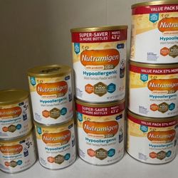 Nutr🎉migen 27.8 OZ Each 40$ /19.8 OZ Each 25$/12.6 OZ Each 18$/8 Oz Each 8$  . I have 10 Cans Each