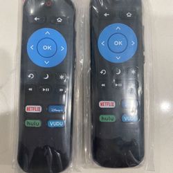 2 Pack ONN Roku TV Remote Control with Disney key