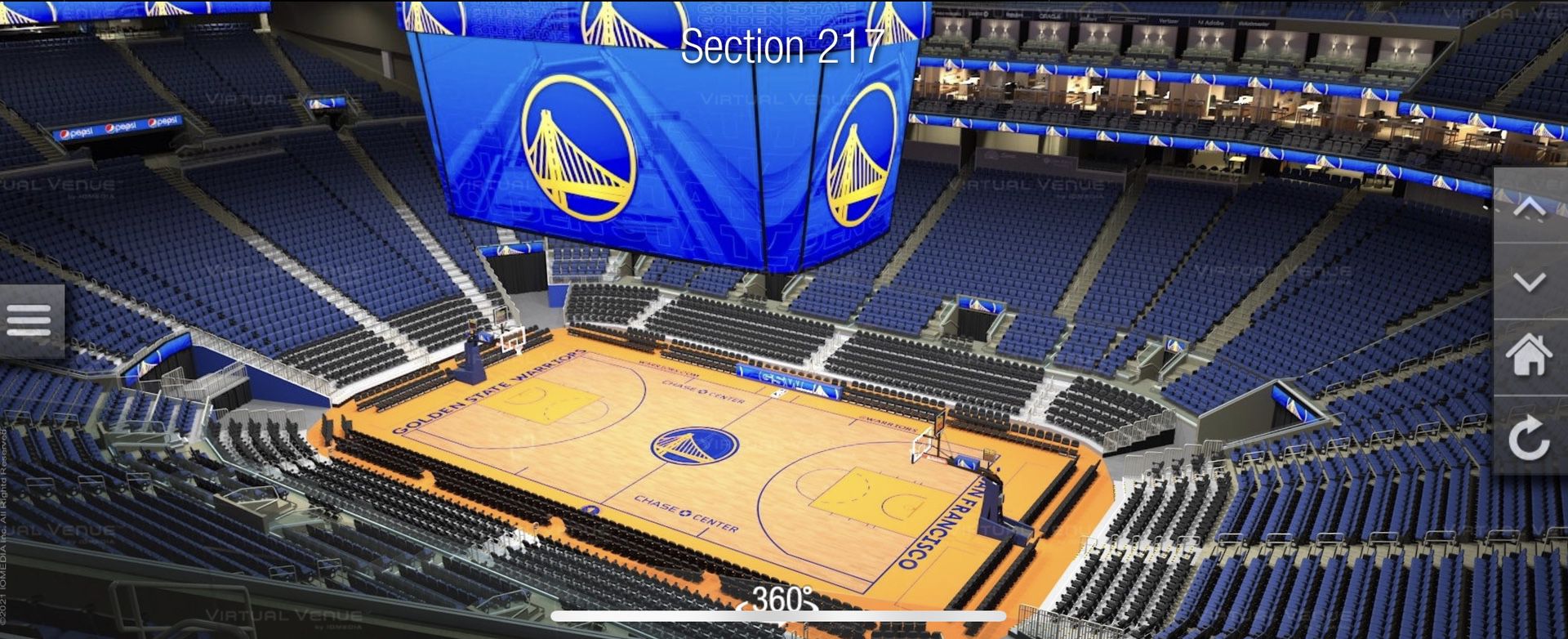 Warriors vs Clippers 2 Tickets Chase Center