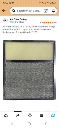 Air Filter Factory Aluminum Range Hood Grease Filter