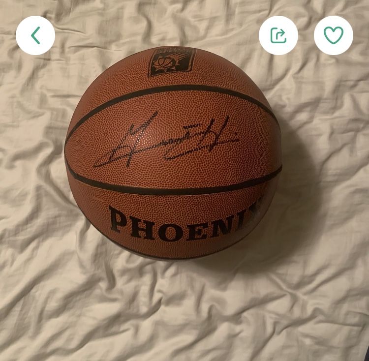 Autograph Grant Hill Basketball