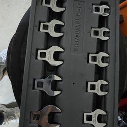 Metric Crowfoot Wrench Set